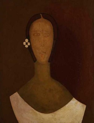 Amelia Peláez, "Gundinga" (1931, Oil on fabric) 